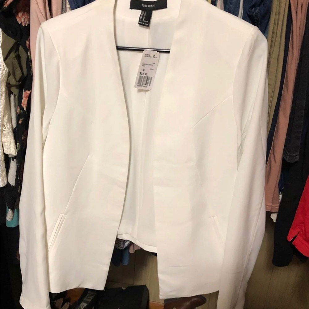 NWT White Blazer